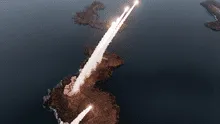 Régimen de Corea del Norte lanzó 2 misiles de crucero estratégicos desde un submarino