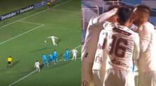 Herrera anotó el empate, el árbitro lo anuló para cobrar penal y la 'Máquina' volvió a marcar