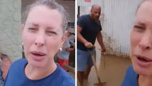 Leslie Stewart se suma a labores de limpieza en Punta Hermosa tras huaico: “Todos apoyando”