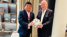 Agustín Lozano tras reelección de Infantino como presidente de FIFA: "Seguiremos trabajando juntos"
