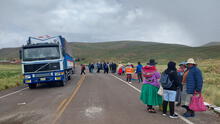 Pobladores en huelga se encargaron de liberar vías en Puno