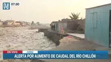 "No nos apoyan": vecinos de Comas ponen piedras y mallas en río Chillón para evitar perder sus casas