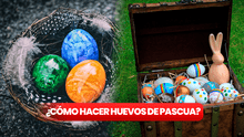 Huevos de Pascua: ¿cómo y con qué materiales los puedo hacer?