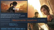 The Last of Us Parte 1 es vapuleado en Steam