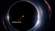 Abell 1201, el descomunal agujero negro cuyo verdadero tamaño acaba de ser revelado