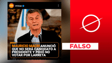 Mauricio Macri: Infobae no reportó que expresidente de Argentina pidió  “no votar” por Rodríguez Larreta en elecciones de 2023