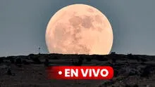 Luna rosa, EN VIVO: sigue en directo la luna llena de abril 2023