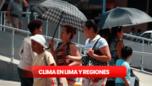 Clima en Lima y regiones: ¿cuál es el pronóstico del tiempo para HOY, según Senamhi?