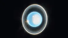 Telescopio James Webb capta una impresionante imagen de Urano, sus anillos y lunas