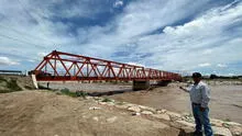 Puente Reque podría colapsar al formarse socavón por aumento de caudal de río Chancay debido a lluvias