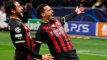 ¡Saca ventaja! AC Milan venció 1-0 al Napoli por los cuartos de final de la Champions League