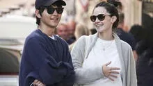 Song Joong Ki y su esposa embarazada pasean enamorados en Roma: "Se le ve la barriguita"
