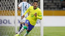 Brasil derrotó 3-2 a Argentina y está a la espera de un traspie de Ecuador para ser campeón