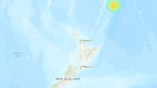 Un terremoto de magnitud 7.3 remeció a Nueva Zelanda