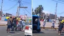 Limpiaparabrisas agreden a taxista que se opuso a este servicio en Barranca
