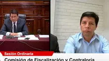 Pedro Castillo se presentó en la Comisión de Fiscalización del Congreso, pero se resistió a declarar
