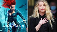 Amber Heard reaparece como Mera en "Aquaman 2" y fans la rechazan: "Es una injusticia a Jhonny"
