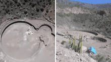 Construyen plaza de toros en medio del cráter de un volcán en Arequipa