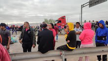 Crisis en frontera Perú y Chile: migrantes se enfrentan a la policía en la zona limítrofe