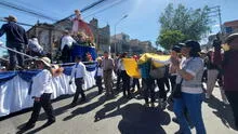 Virgen de Chapi reunió a decenas de fieles en emotiva procesión a vísperas de festividad en Arequipa