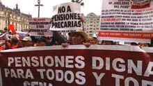 Gremio de jubilados y pensionistas piden fortalecer el Sistema Nacional de Pensiones