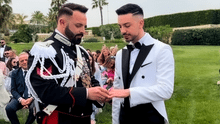 Por primera vez, militar se casó con pareja del mismo sexo con uniforme oficial de Carabineros