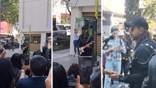 Juanes sorprende a peatones mexicanos al cantar en la calle hits como “La camisa negra”
