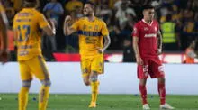 Tigres goleó 4-1 a Toluca por la ida de cuartos de final en la Liga MX 2023