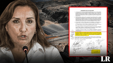 Dina Boluarte: este fue el compromiso que firmó la presidenta contra el proyecto Tía María