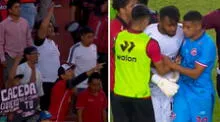 Carlos Cáceda terminó entre lágrimas tras reproche de los hinchas por derrota de Melgar