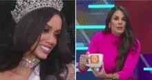 ¿Camila Escribens, la nueva miss Perú, es sobrina de Rebeca Escribens? Esto reveló la conductora