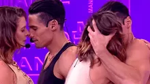 Leslie Stewart y Facundo González se dieron apasionado beso en reto de actuación