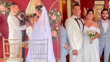 Luigui Carbajal se casó con su pareja, Diana Castro: así fue el momento en el que se dieron el 'sí'