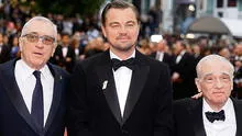 Martín Scorsese, Leonardo DiCaprio y Robert De Niro en el Festival de Cannes