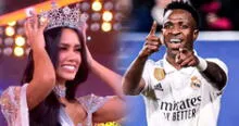 Vinicius Júnior felicita a Camila Escribens por ganar Miss Perú 2023 y usuarios reaccionan