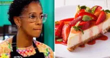 "El gran chef: famosos": ¿cómo se hace el cheesecake de fresa, el platillo que eliminó a Leyla Chihuán?