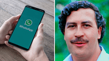 Mujer denuncia a su vecino por usar sticker de Pablo Escobar en el grupo de WhatsApp del edificio