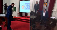Julio Gagó protagonizó incidente al gritar en sesión de la MML en la que debatían su suspensión