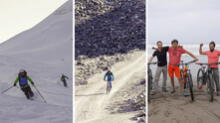 Austriaco unió en 14 horas la tercera montaña más alta del Perú y el océano Pacífico en Arequipa