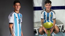 Brian Aguirre, el jugador de la sub-20 de Argentina que le regaló su primer sueldo a sus abuelos