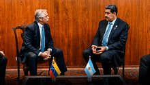 Alberto Fernández se reúne con Nicolás Maduro y exige el fin de sanciones contra Venezuela