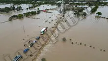 Huaca La Merced se vio afectada tras las lluvias e inundaciones por Yacu en Lambayeque