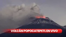 Volcán Popocatépetl EN VIVO: ‘Don Goyo’ presentó 122 exhalaciones y 66 minutos de tremor