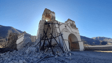 Iglesias coloniales de valle del Colca se derrumban