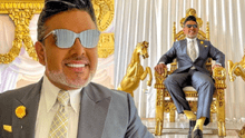 Andrés Hurtado: así es la lujosa casa del conductor de TV con estatuas bañadas en oro