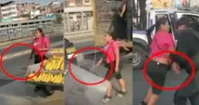 Independencia: vendedora ambulante intenta agredir con cuchillo a fiscalizadores