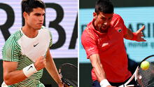 Carlos Alcaraz vs. Novak Djokovic: ¿cuándo y a qué hora juegan por 'semis' de Roland Garros?