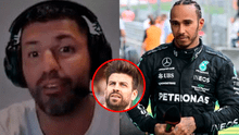 Kun Agüero le confiesa a Piqué que es fan de Lewis Hamilton, el piloto relacionado con Shakira