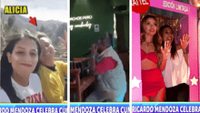Ricardo Mendoza celebra cumpleaños de Rosalía Franco, mientras su pareja está de viaje