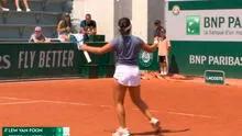 Lucciana Pérez clasificó a los cuartos de final de Roland Garros Junior